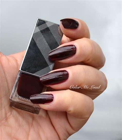 burberry runway nails|Burberry nail polish.